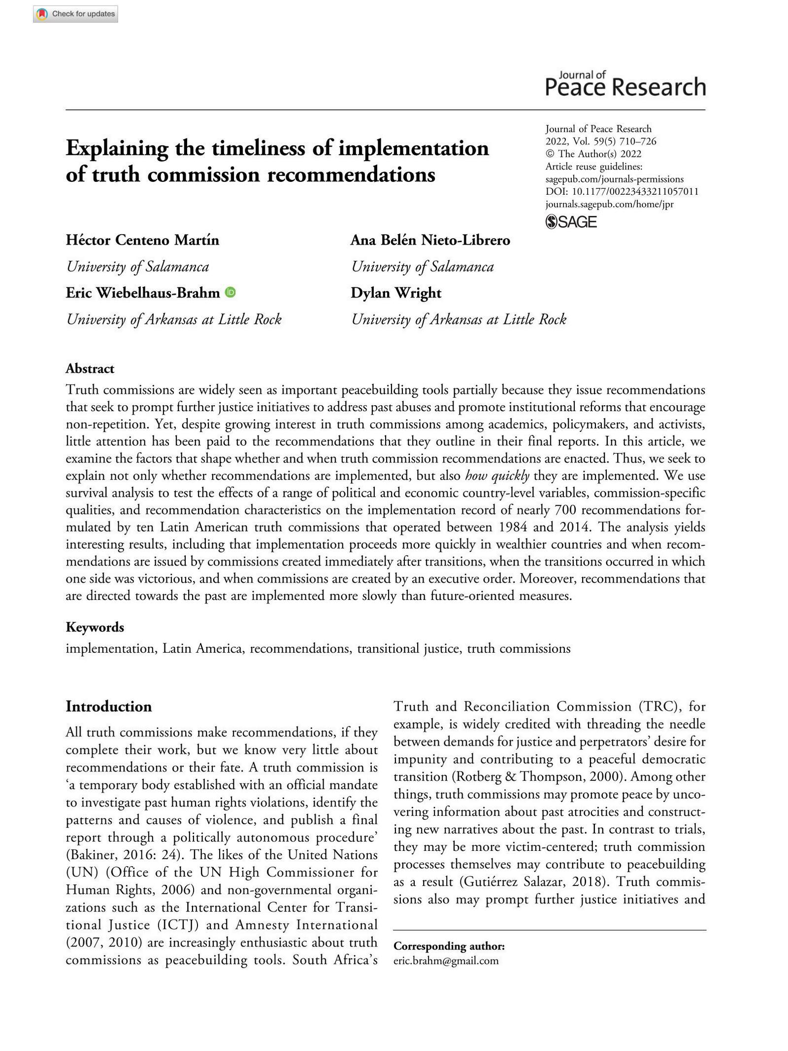 explaining-the-timeliness-of-implementation-of-truth-commission